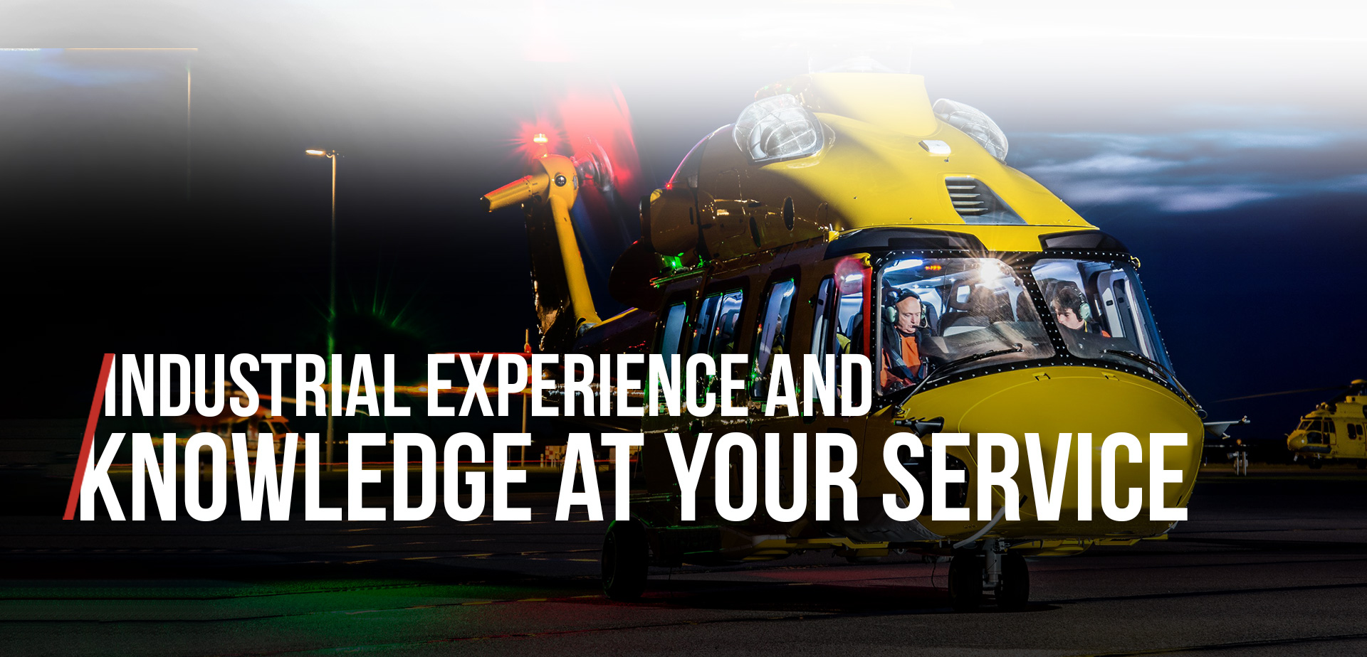 Industrial experience and knowledge at your service mobile